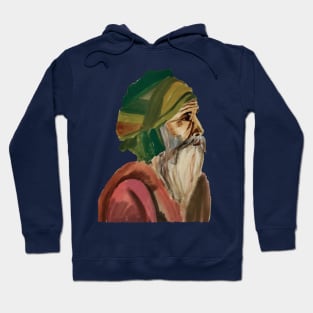 old man painting 2 Hoodie